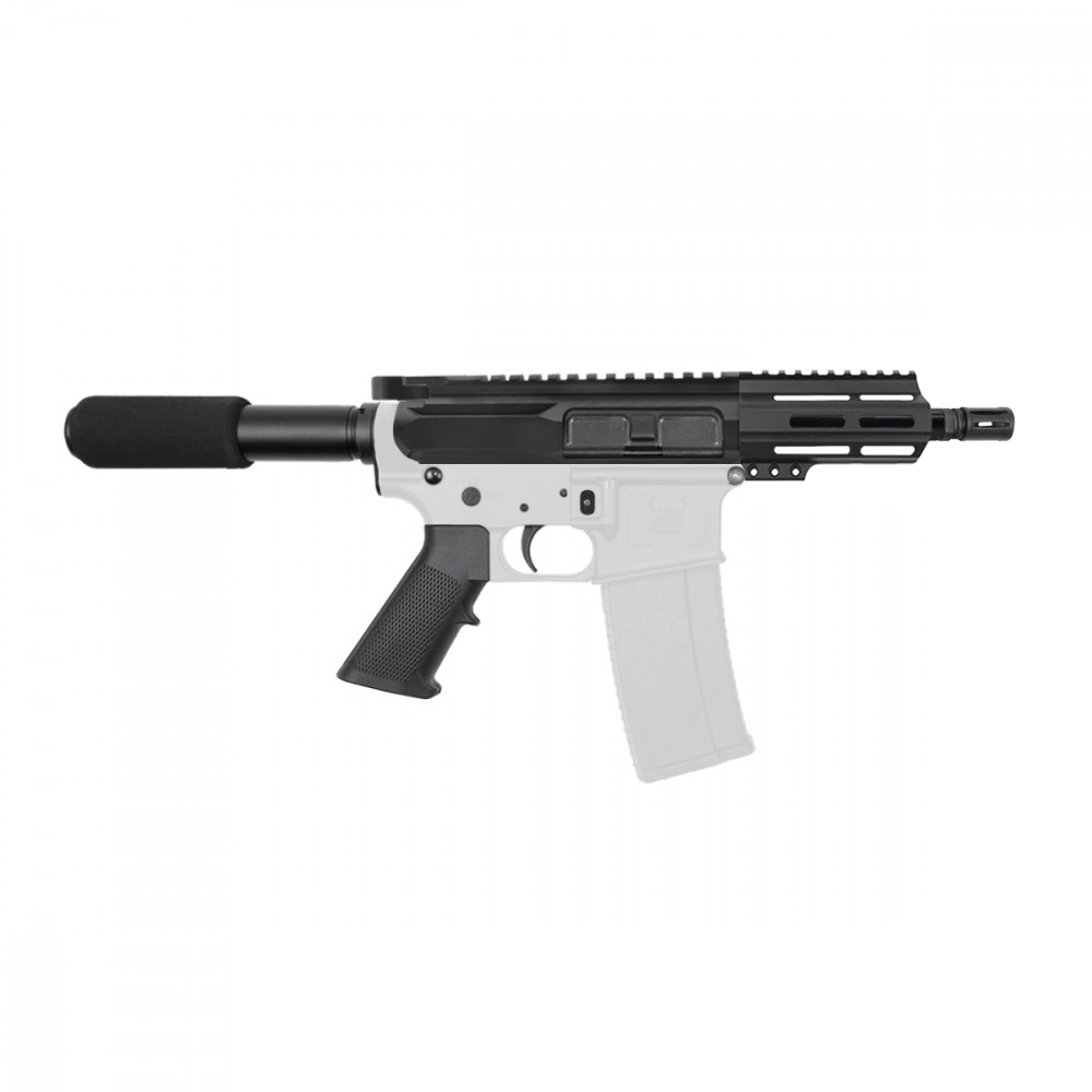 AR-40 4.5" BILLET UPPER RECEIVER PISTOL BUILD KIT W/4.5" M-LOK HANDGUARD - BCG-LPK & Pistol Tube Kit AR-40 4.5" BILLET UPPER RECEIVER PISTOL BUILD KIT W/4.5" M-LOK HANDGUARD - BCG-LPK & Pistol Tube Kit